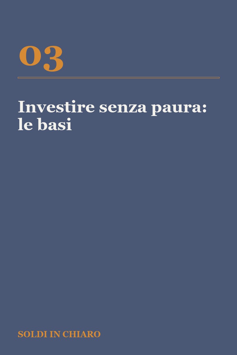 Copertina di «Investire senza paura: le basi»